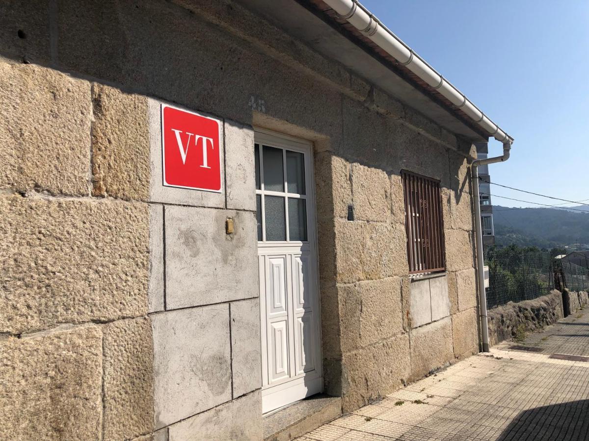 Precioso Apartamento Fina La Caprichosa En Centro De Mondariz Esterno foto